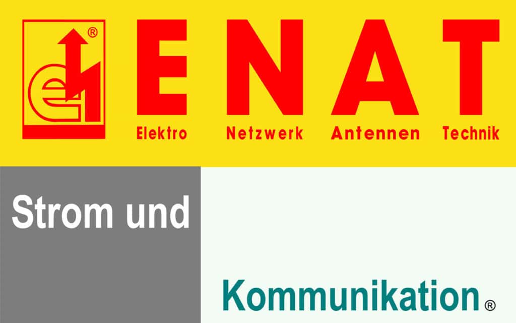 ENAT Logo Elektro Netzwerk Antennen Technik