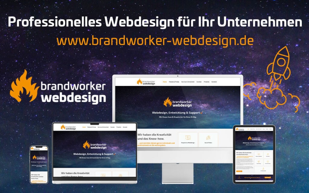 Professionelles Webdesign für Unternehmen von Brandworker